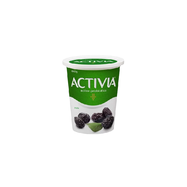 ACTIVIA 2.9% Prune Flavoured Probiotic Yogurt 650g