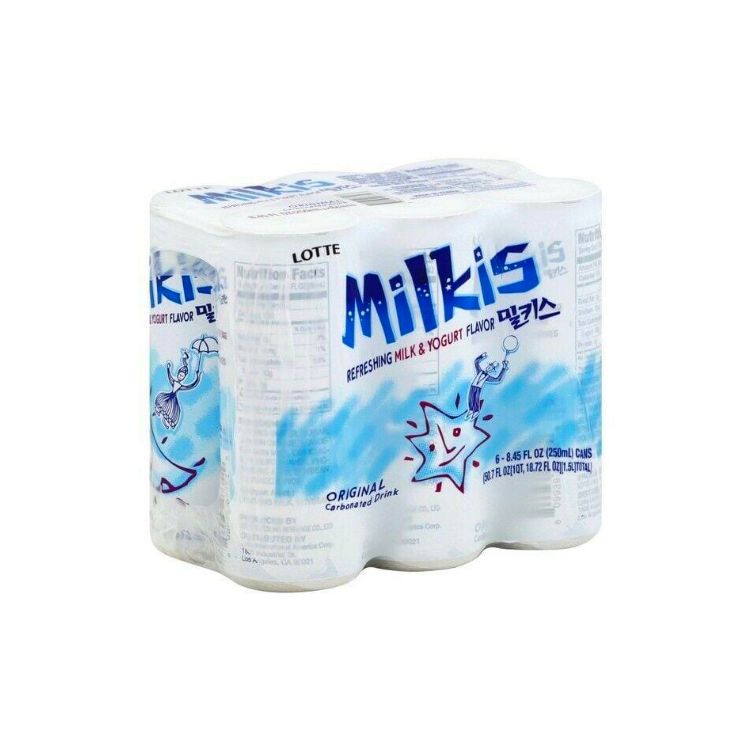 LOTTE Milkis Original Carbonated Drink 250ml*6cans – Bestco Online ...