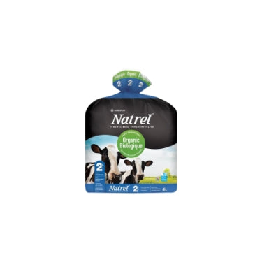 NATREL 2% Fine-Filtered Organic Partly Skimmed Milk 4L